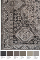 District Loom Antique Persian Shiraz Scatter Rug Malina