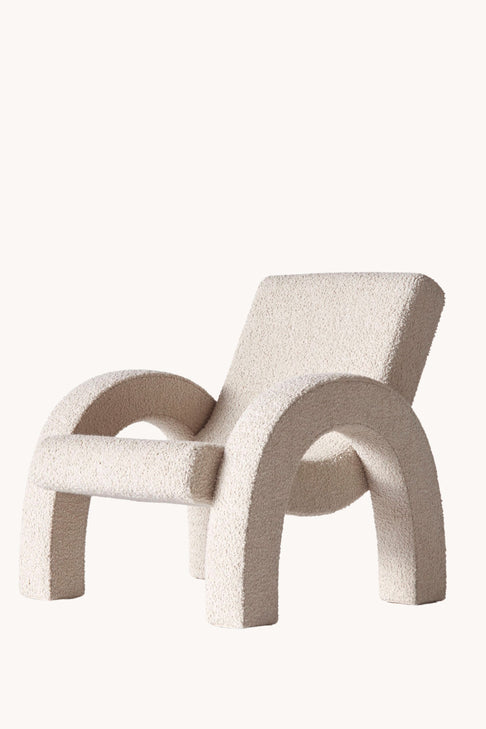 Dusty Deco Arco Lounge Chair Small for District Loom