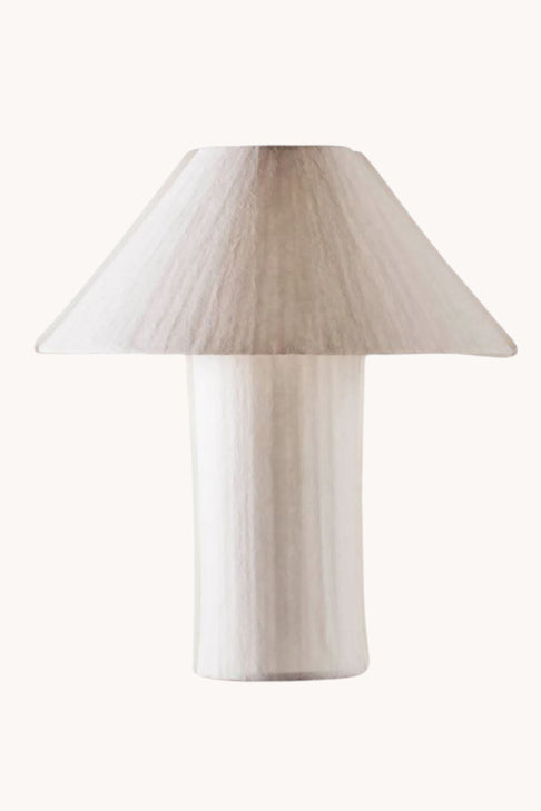 Dusty Deco Paper Table Lamp for District Loom