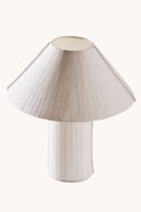 Dusty Deco Paper Table Lamp for District Loom