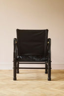 Dusty Deco Safari Chair Black for District Loom