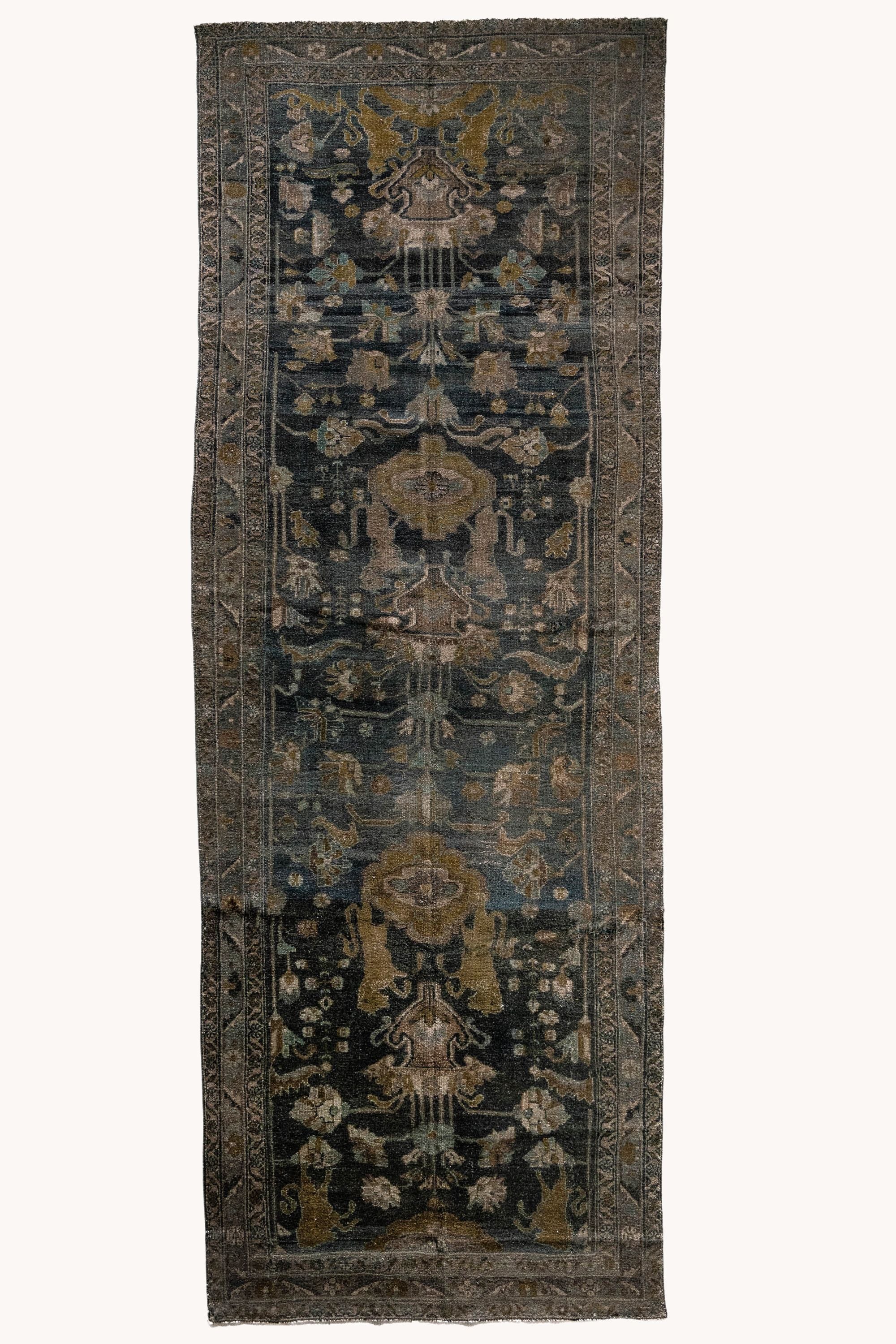 District Loom Vintage Persian Malayer Runner Rug Roma