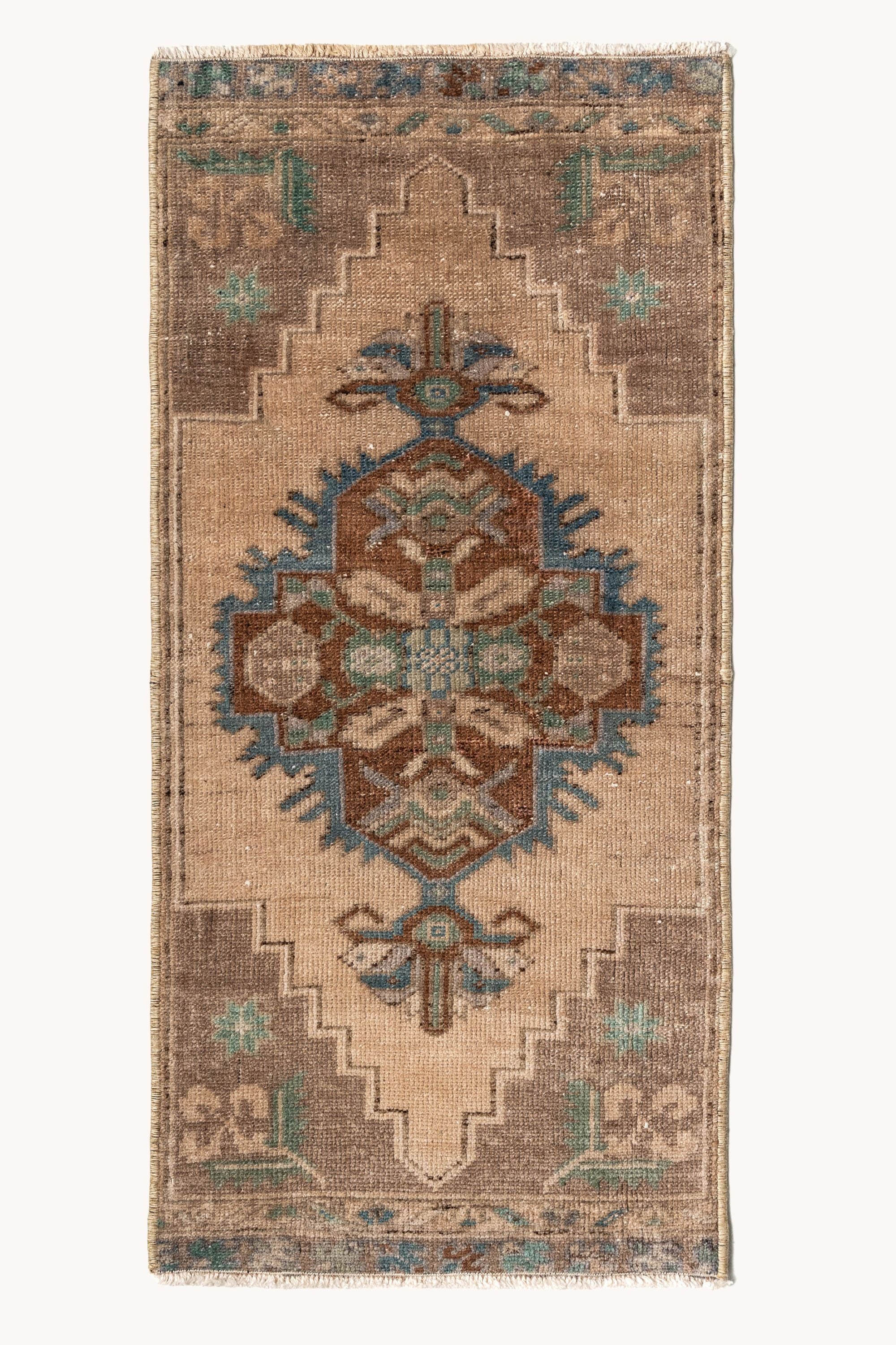 Vintage Turkish Mini Rug No. 559 for Anthropologie