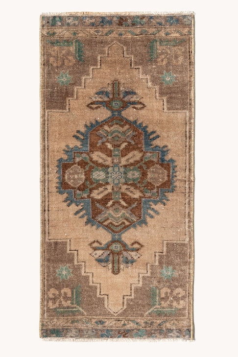 Vintage Turkish Mini Rug No. 559 for Anthropologie