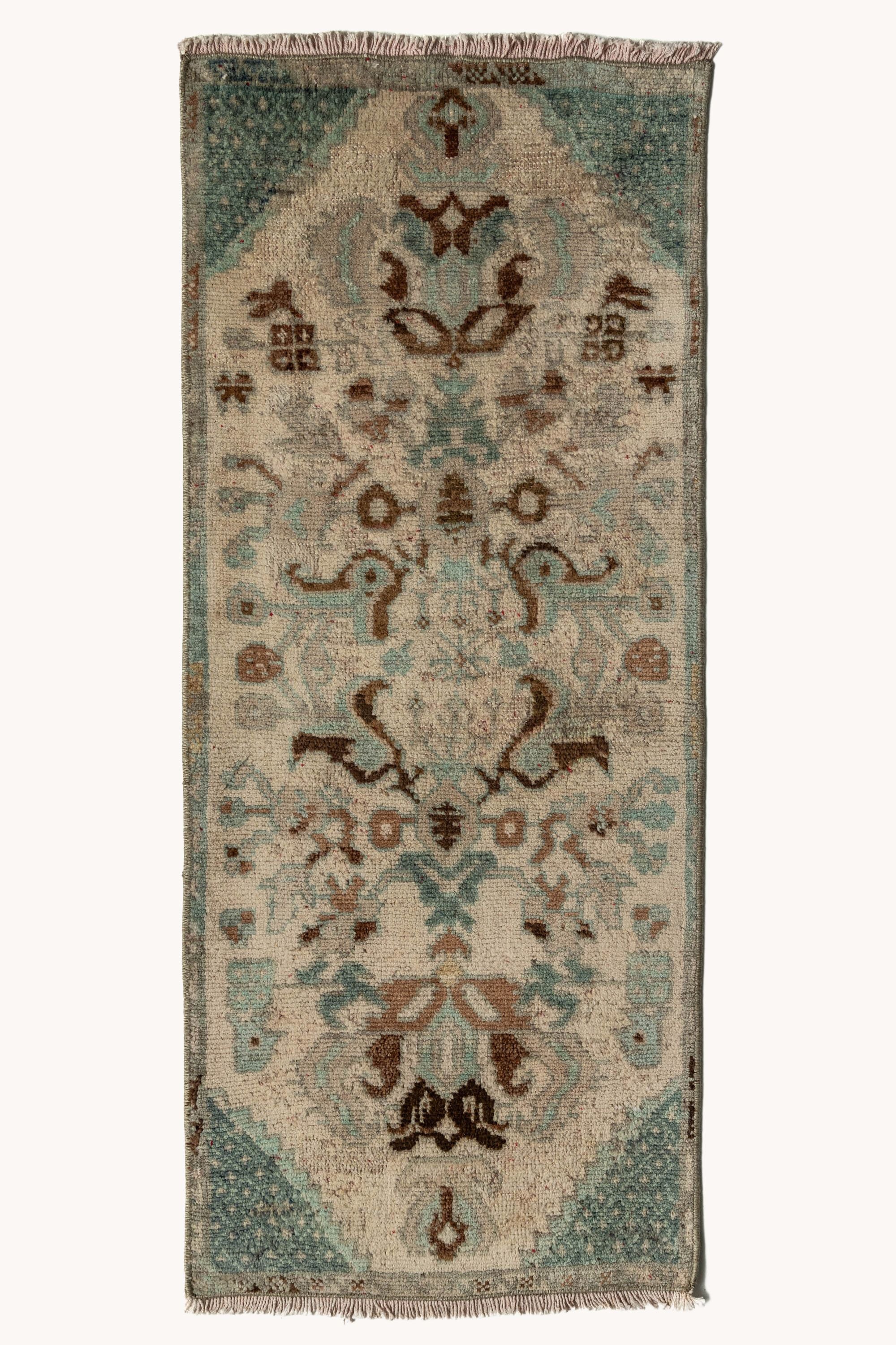 Vintage Turkish Mini Rug No. 600 for Anthropologie