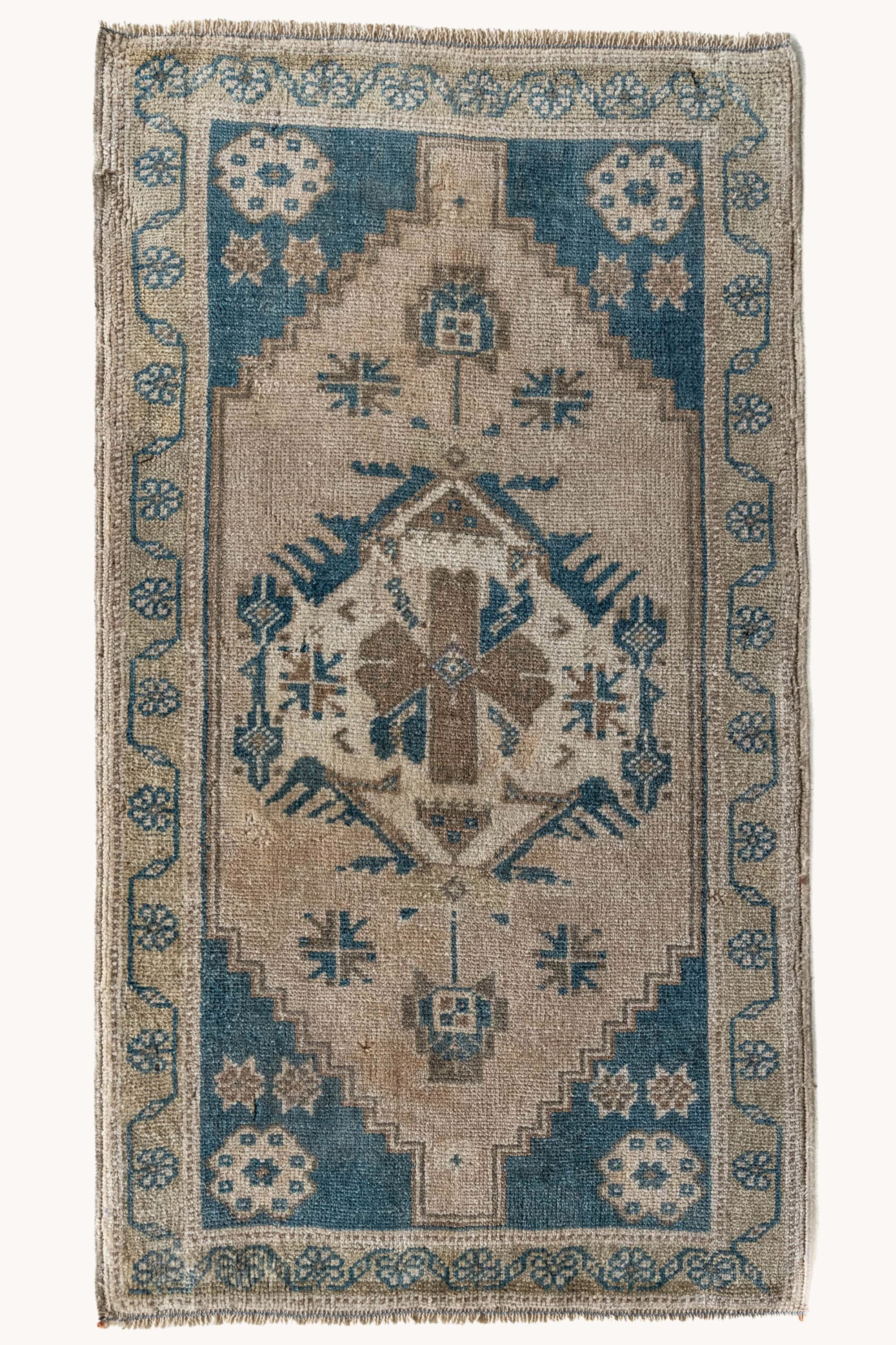 Vintage Turkish Mini Rug No. 552 for Anthropologie