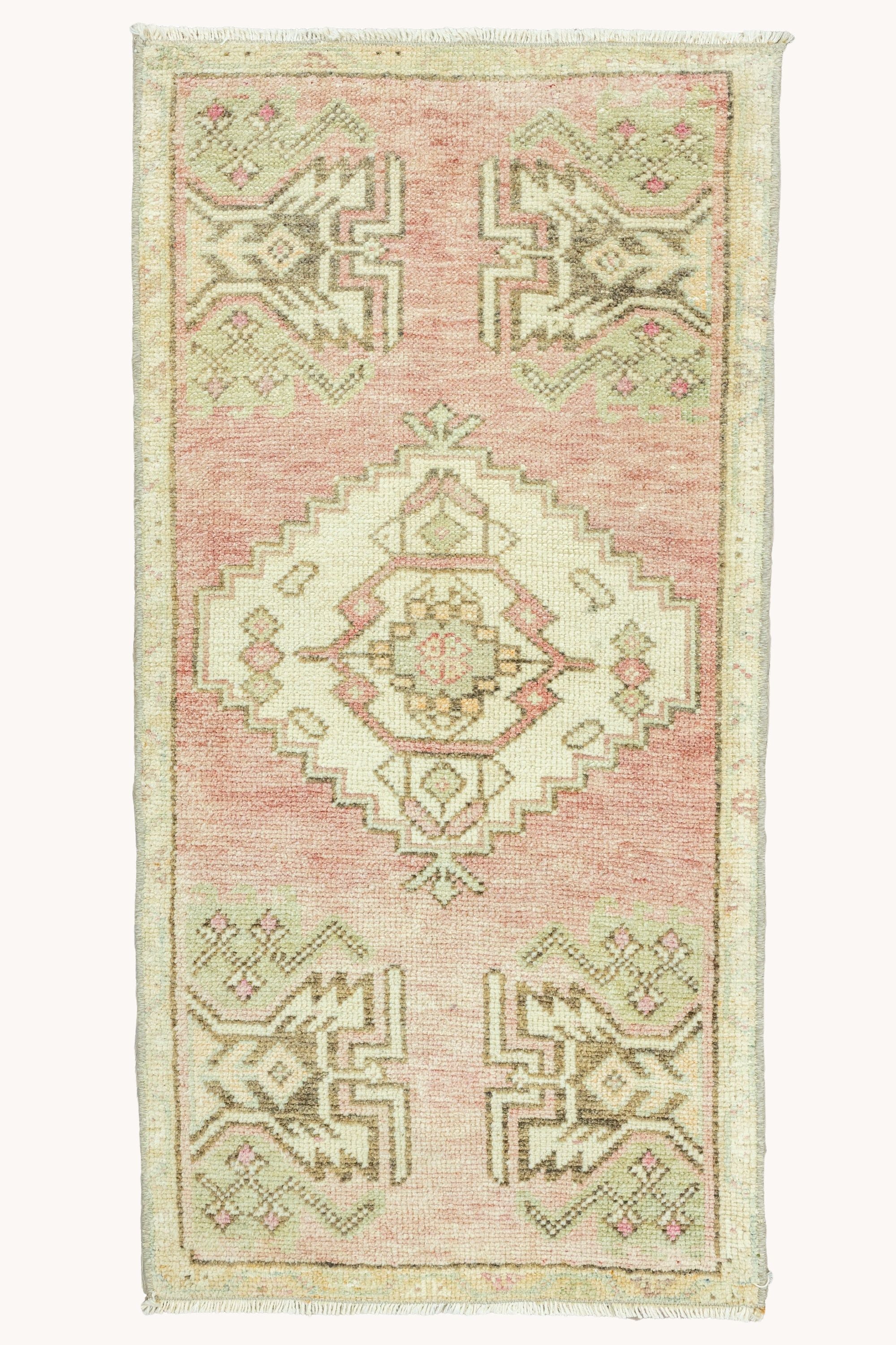 District Loom Vintage Turkish Mini Rug No. 537 for Anthropologie