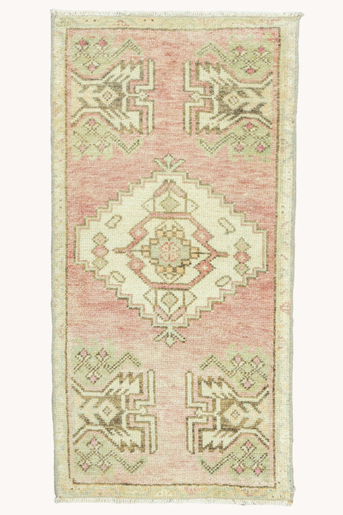 District Loom Vintage Turkish Mini Rug No. 537 for Anthropologie