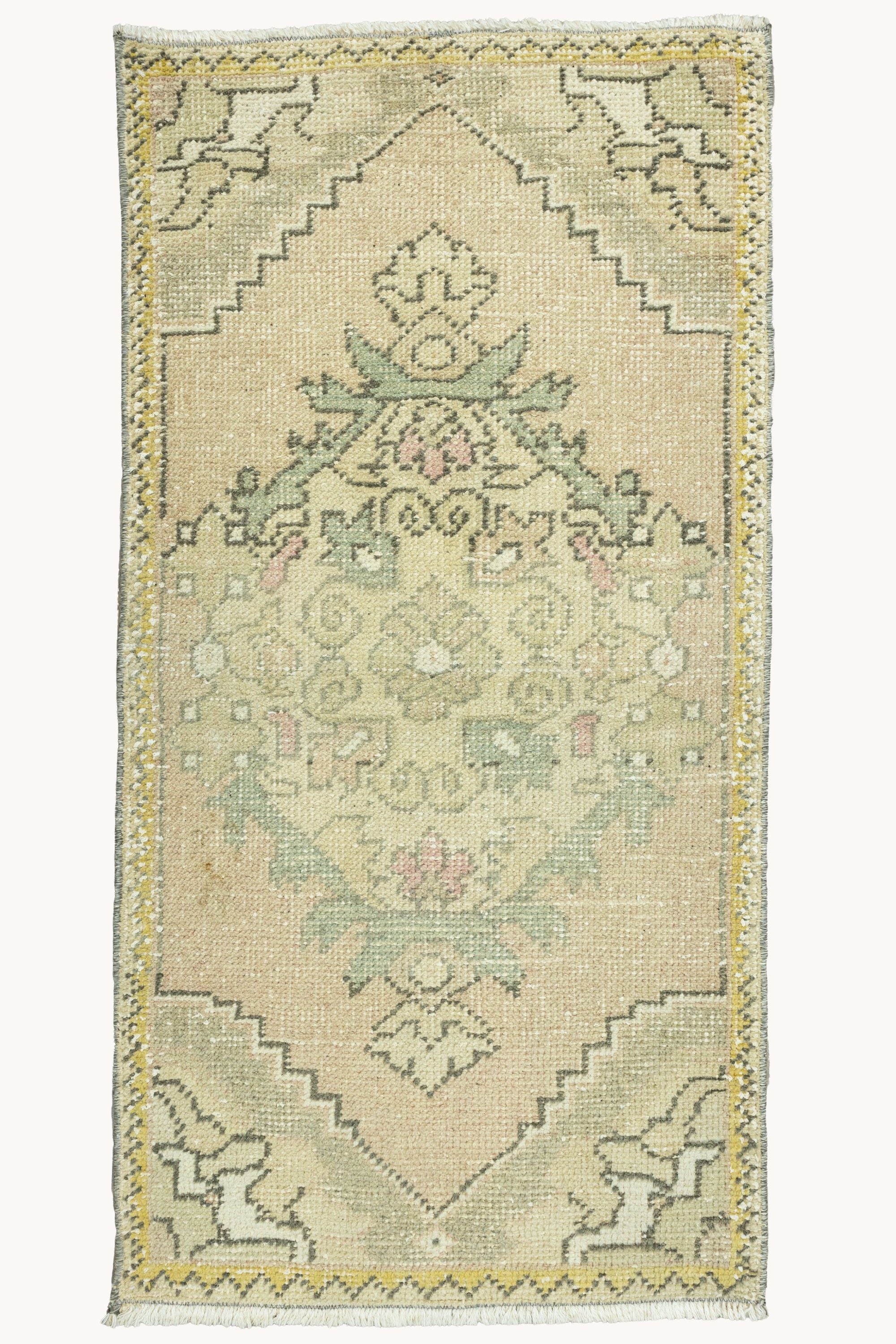 District Loom Vintage Turkish Mini Rug No. 536 for Anthropologie