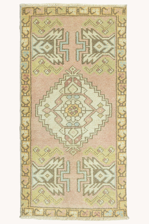 District Loom Vintage Turkish Mini Rug No. 528 for Anthropologie