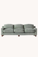 Dusty Deco Lola Sofa Velvet Green x District Loom