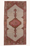 District Loom Antique Persian Serab Camel Hair Runner Rug Moore