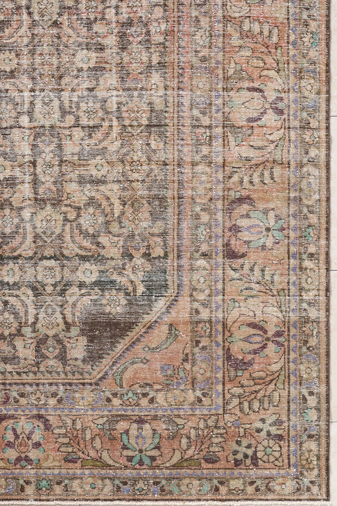 District Loom Vintage Turkish Area Rug Drina