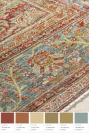 District Loom Vintage Mahal Area Rug Gillie