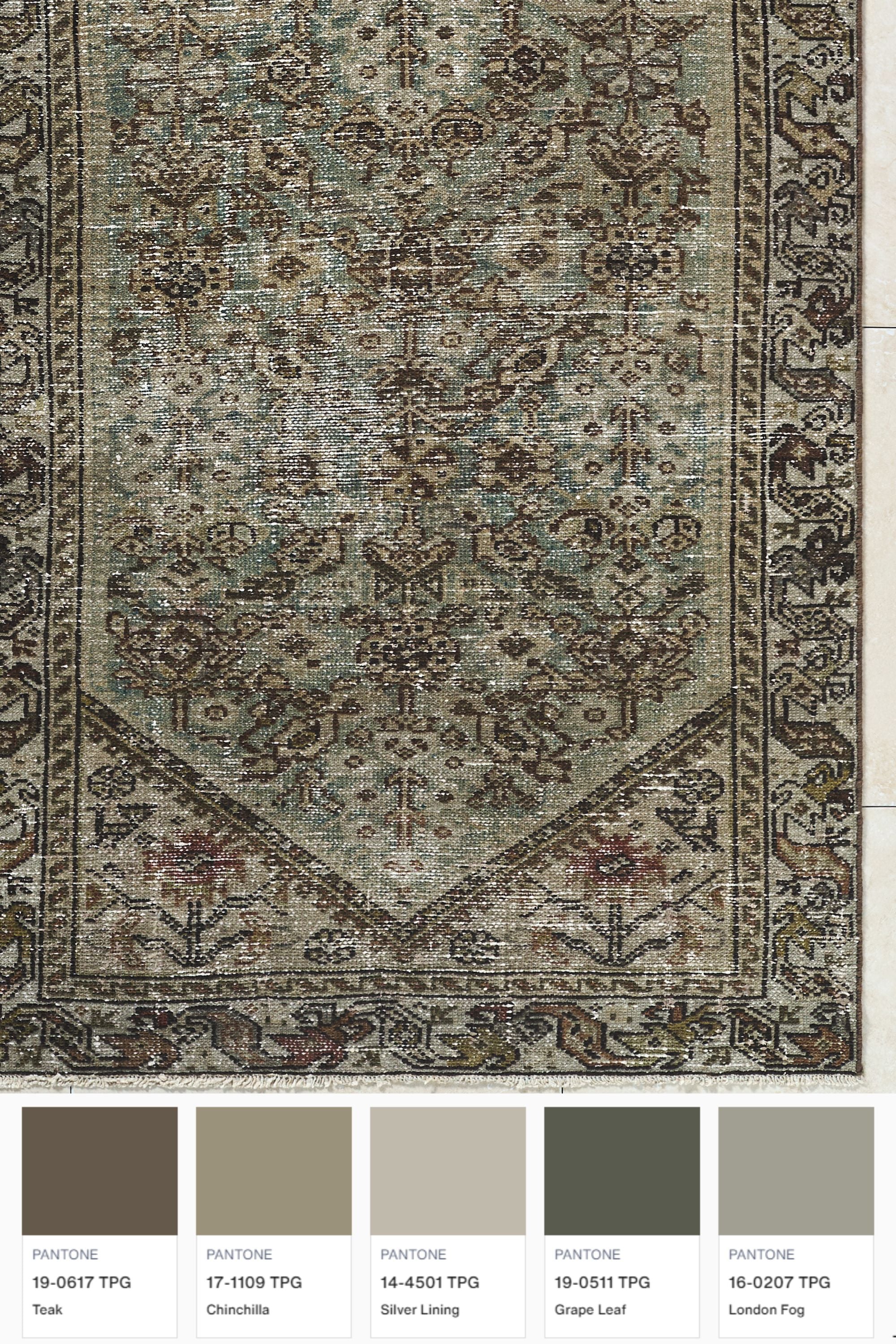 District Loom Vintage Turkish Runner Rug Khaza