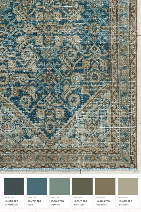 District Loom Vintage Turkish Runner Rug Orion