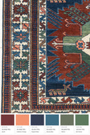 District Loom Antique Daghestan Scatter Rug Foundry