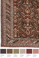 District Loom Antique Persian Malayer Runner Rug Cody