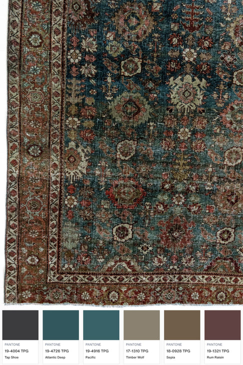 District Loom Vintage Area Rug Marie