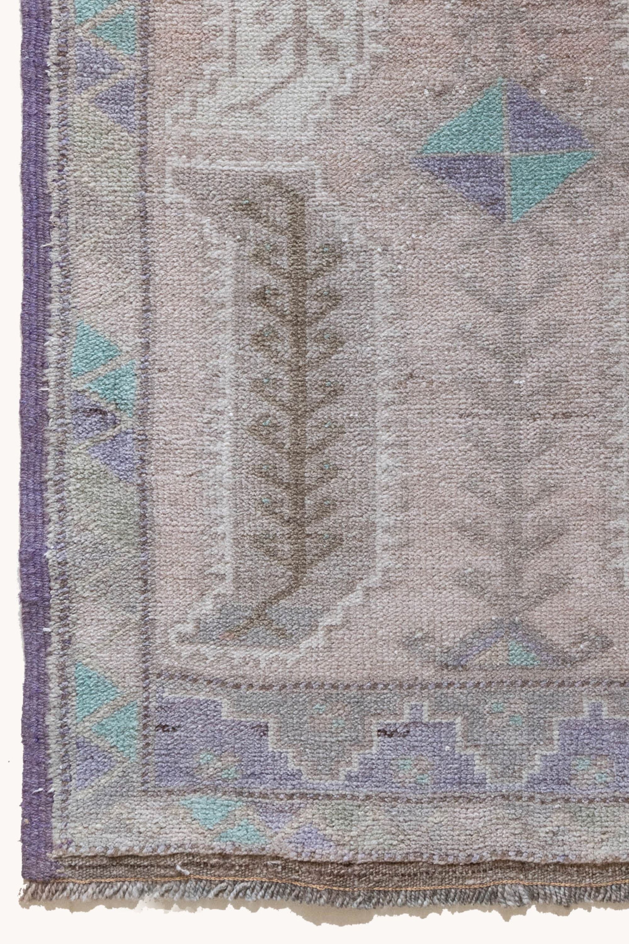 District Loom Vintage Turkish Mini Rug No. 640 for Anthropologie