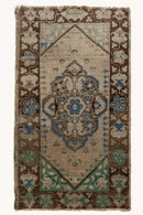 District Loom Vintage Turkish Mini Rug No. 555 for Anthropologie