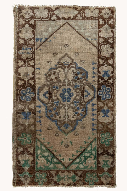 District Loom Vintage Turkish Mini Rug No. 555 for Anthropologie