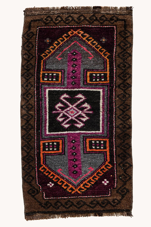 District Loom Vintage Turkish Mini Rug No. 488 for Anthropologie