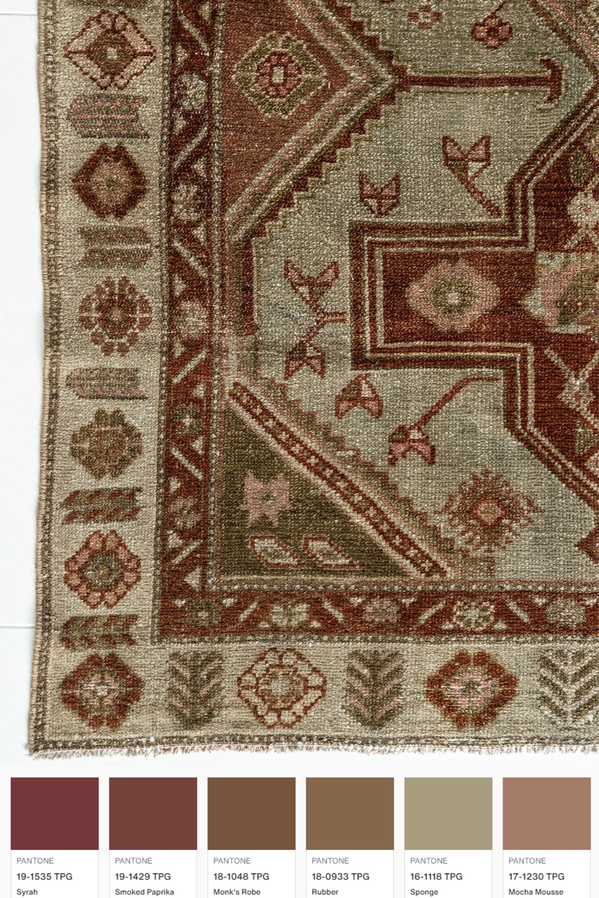 District Loom Vintage Malayer Scatter Rug Alina