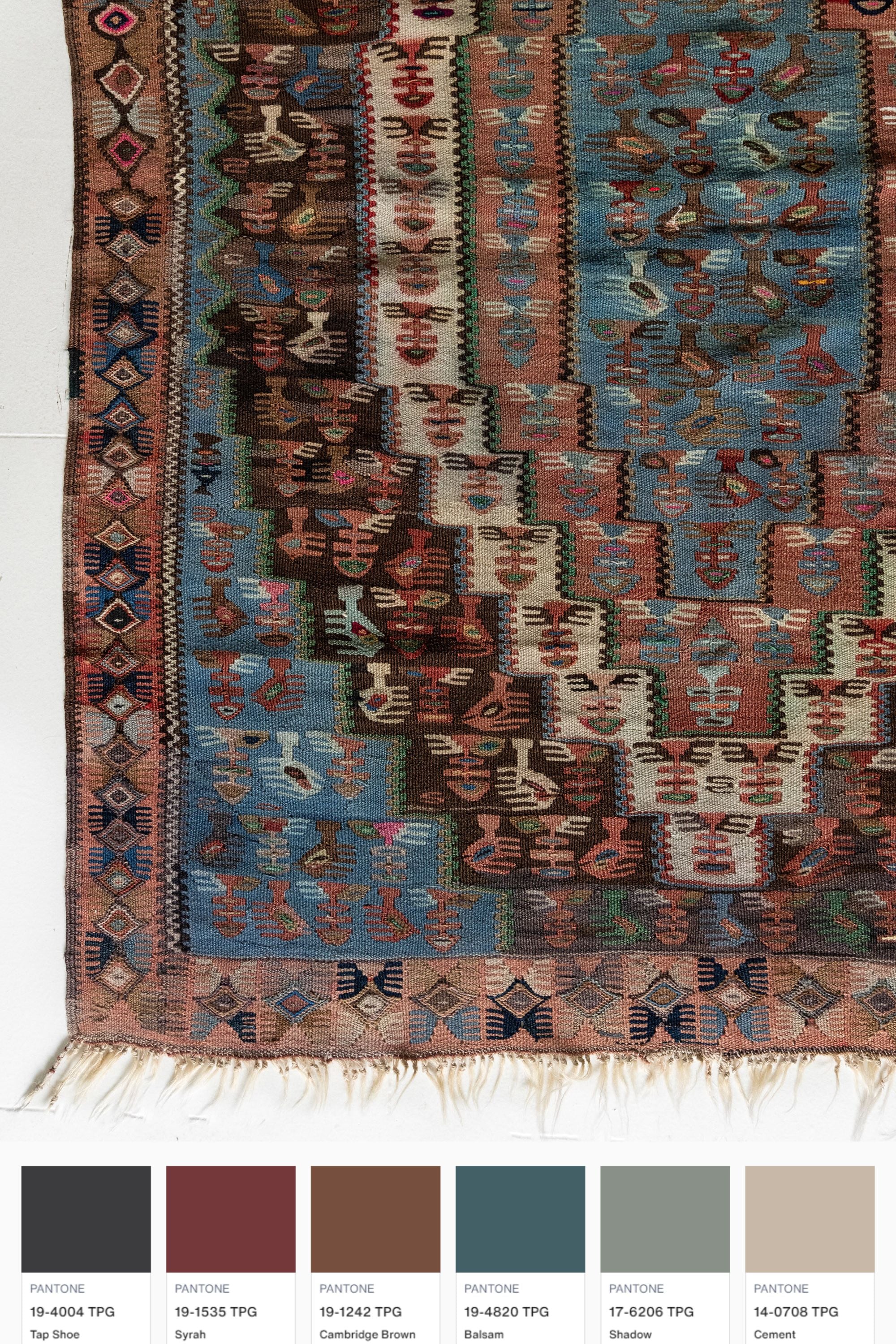 District Loom Vintage Scatter Rug Belle