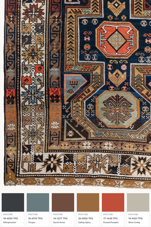 District Loom Vintage Dagestan Scatter Rug Potosi