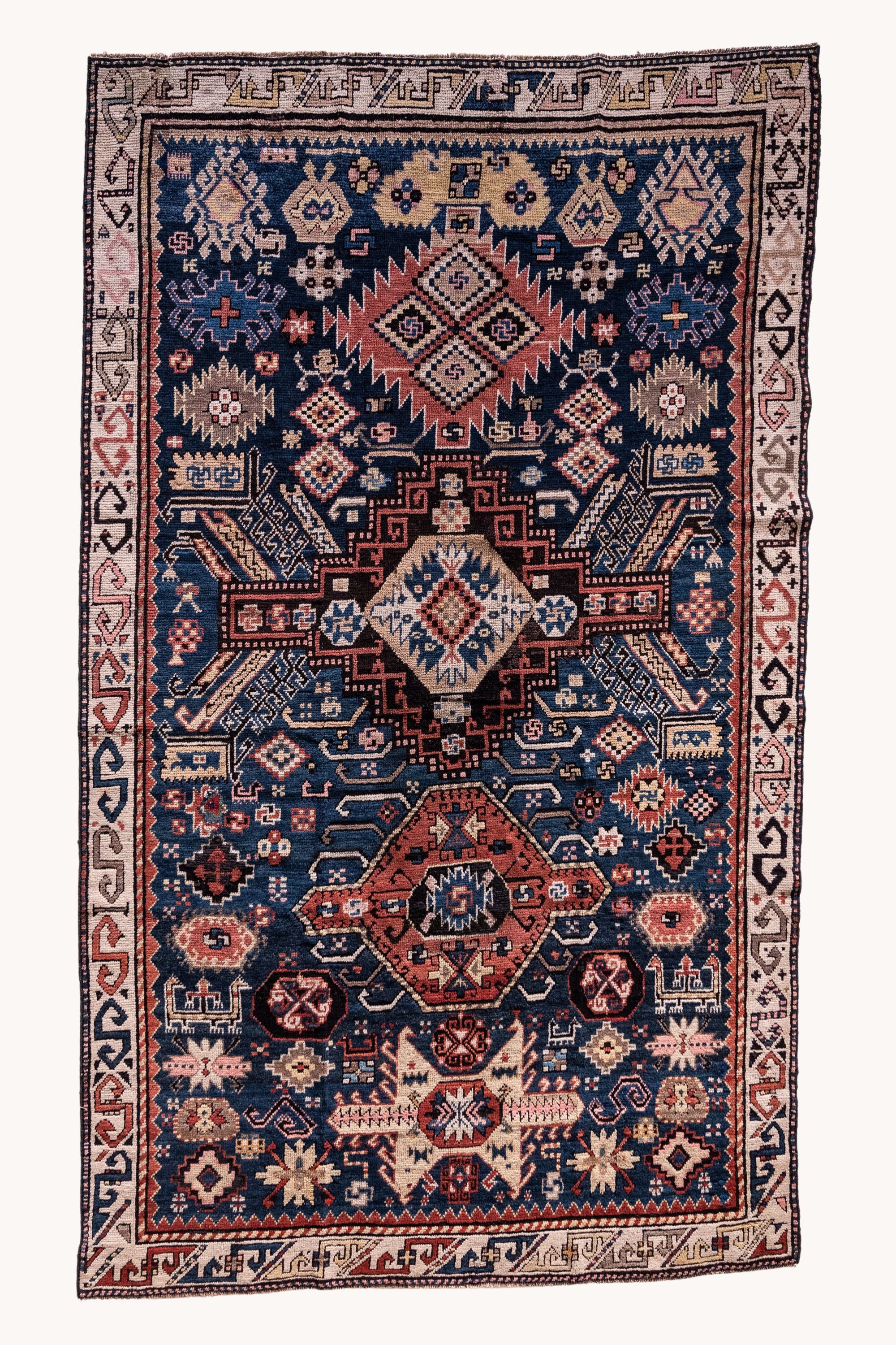 District Loom Vintage Soumak Scatter Rug Winston