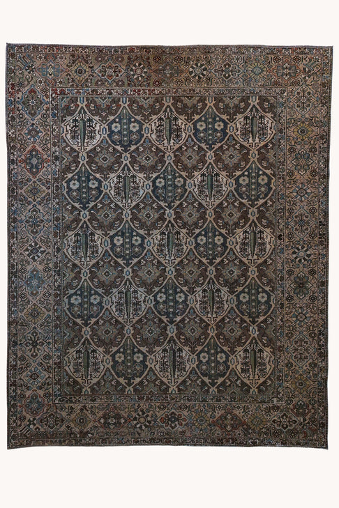 District Loom Vintage Bakhtiari Area Rug Lodge