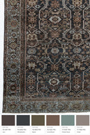 District Loom Antique Malayer Wide Runner Rug Timber