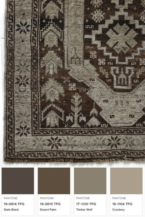 District Loom Antique Scatter Rug Nela