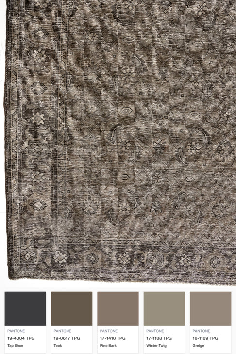 District Loom Antique Mahal Area Rug Pipestone