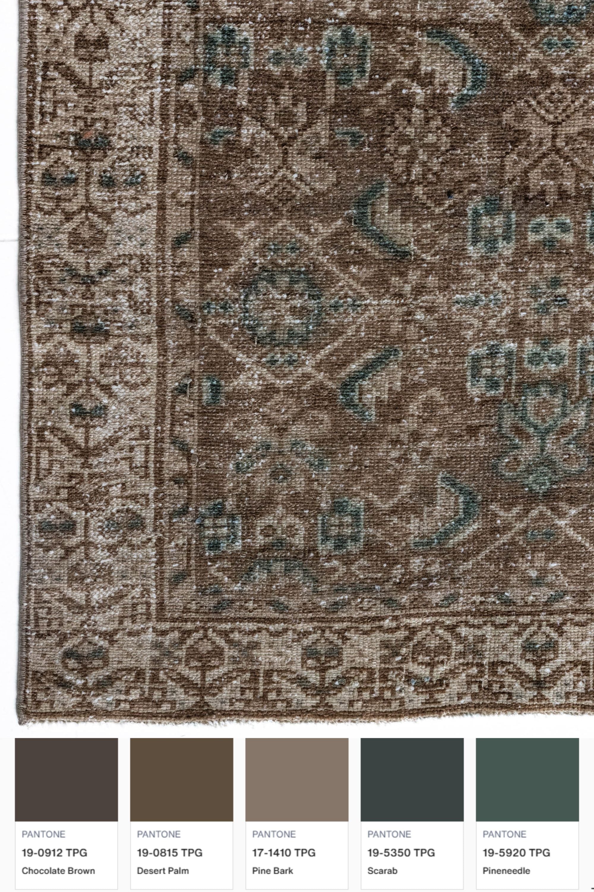 District Loom Antique Malayer Runner Rug Catoctin