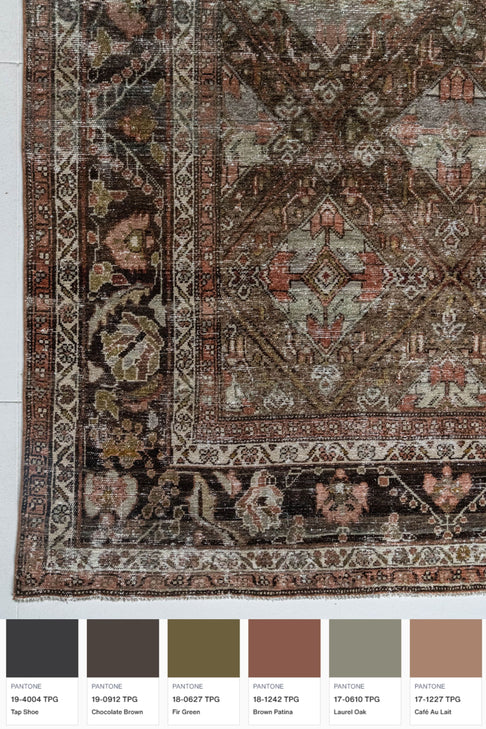 District Loom Antique Hamadan Scatter Rug Chapman