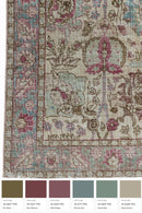 District Loom Antique Tabriz Runner Rug Priscilla