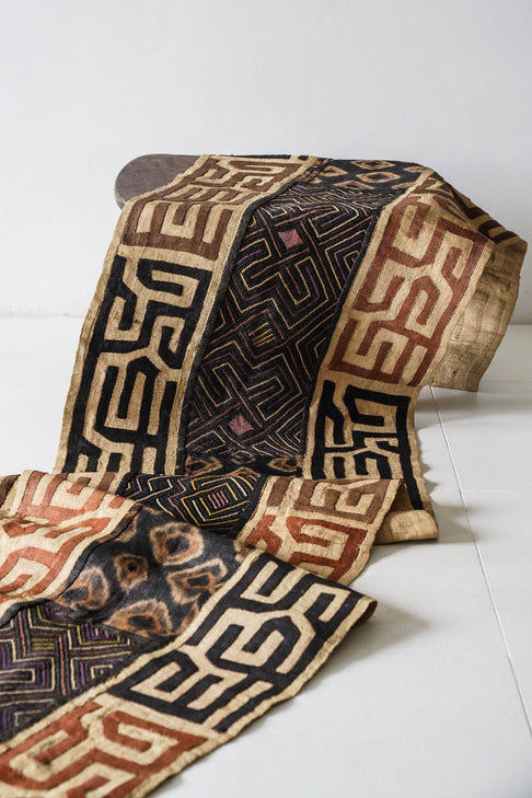 District Loom Vintage African mud cloth textile