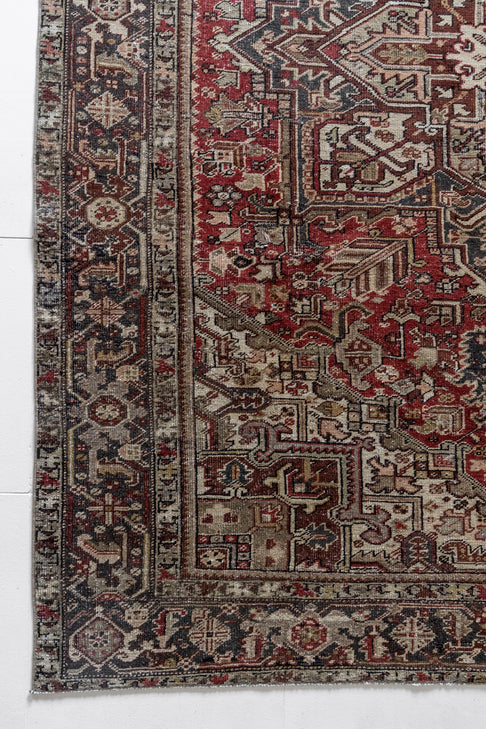 District Loom Vintage Heriz Area Rug Alban