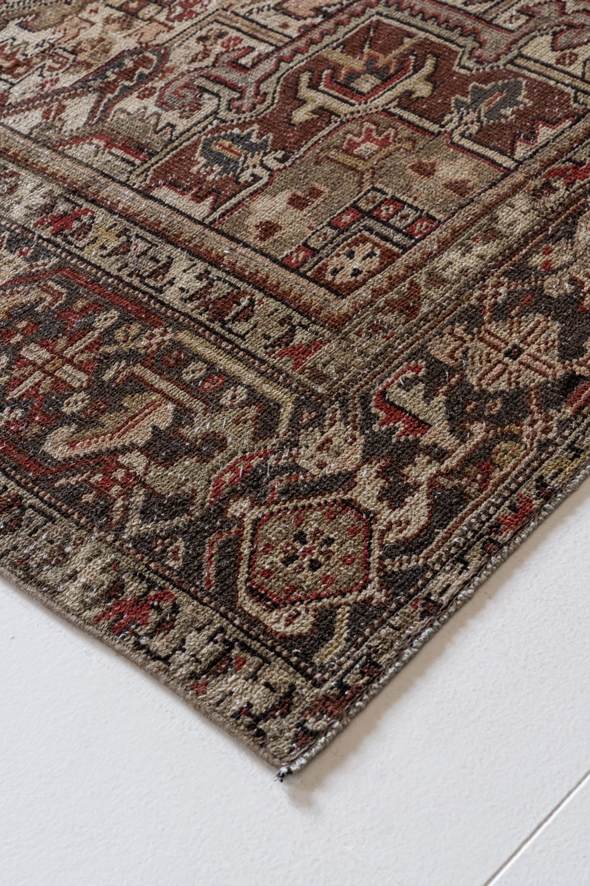 District Loom Vintage Heriz Area Rug Alban