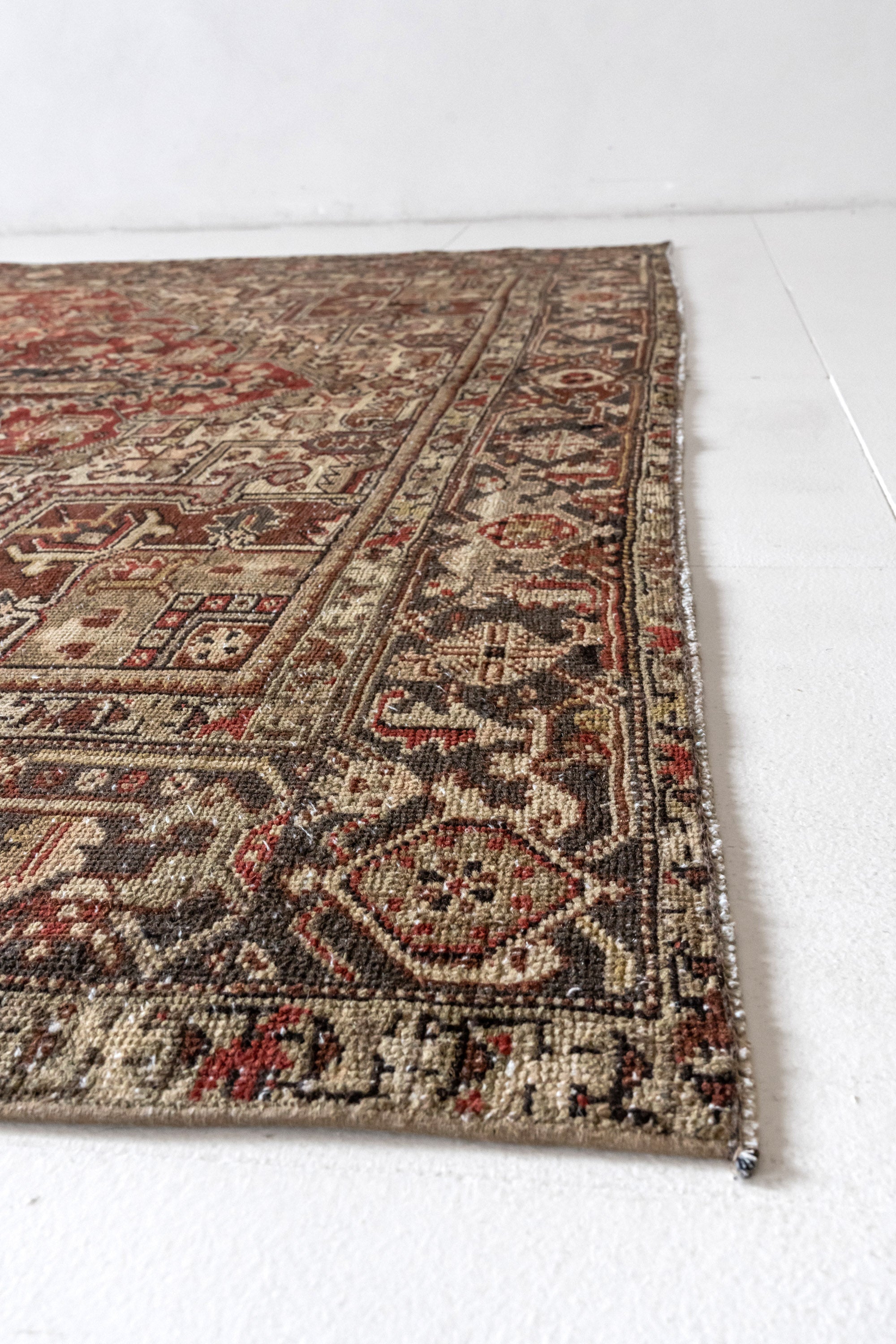 District Loom Vintage Heriz Area Rug Alban