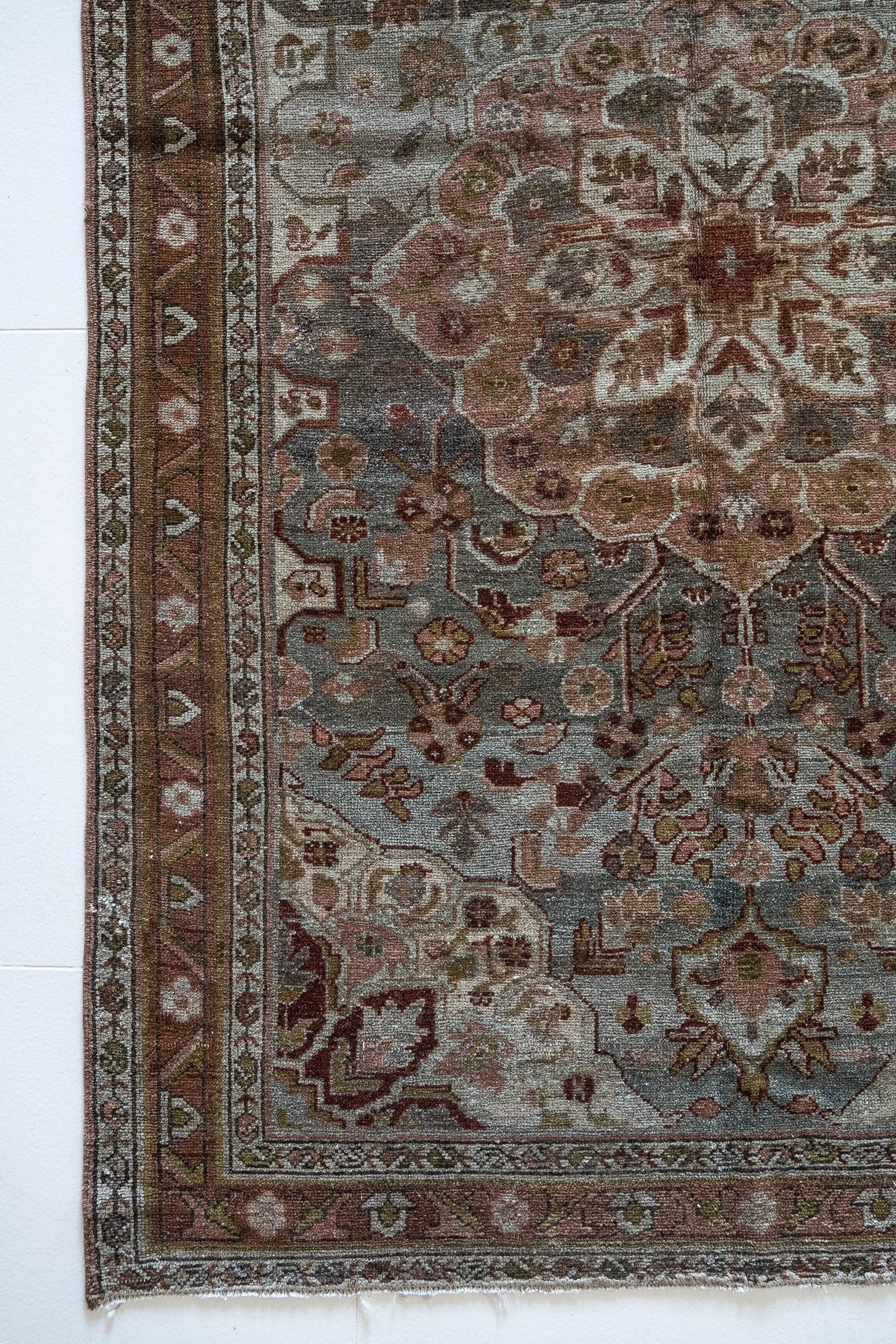 District Loom Vintage Persian Malayer runner rug Alpine