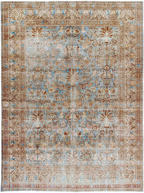 District Loom Antique Persian area rug Elwell