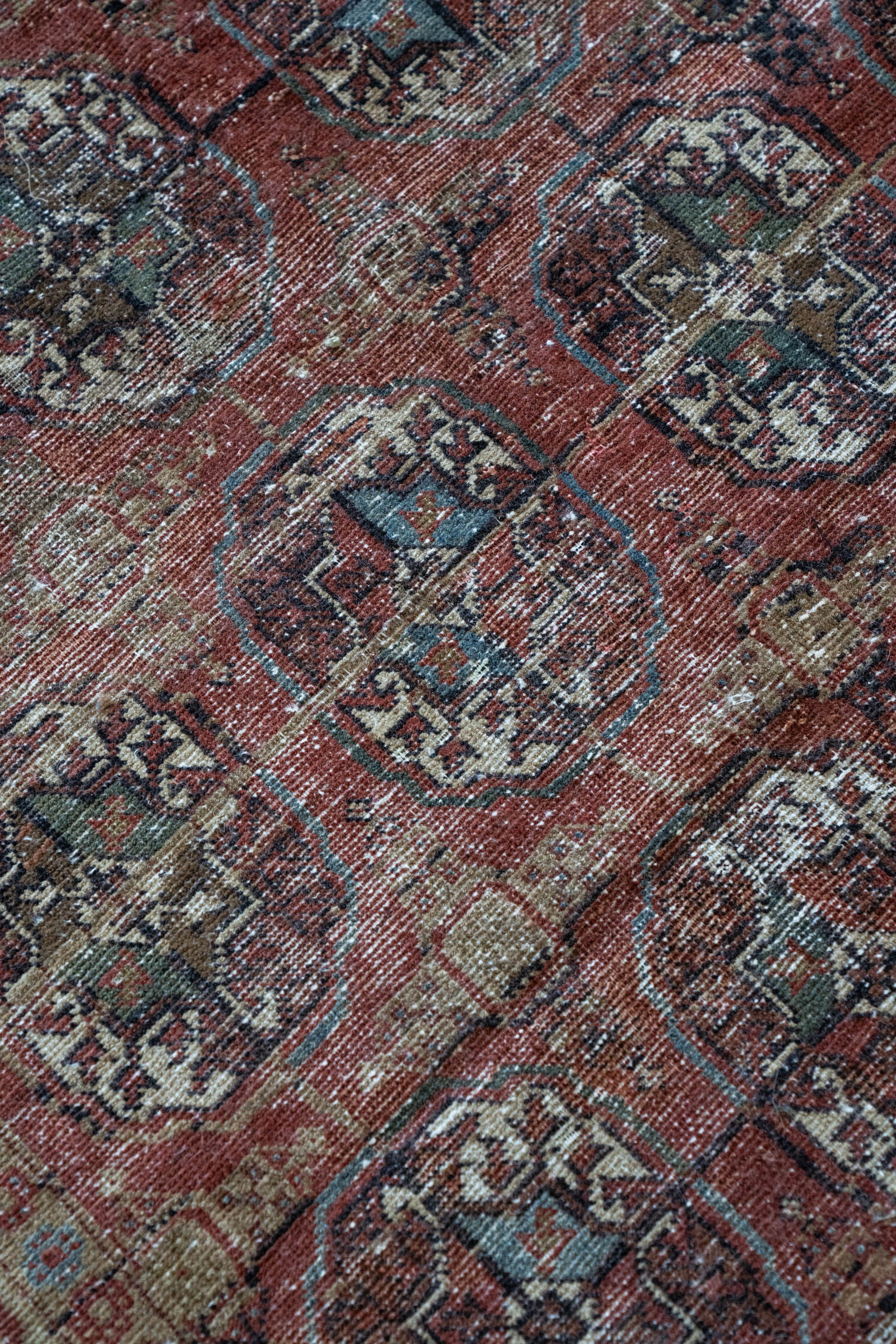 District Loom Vintage Boukhara scatter rug Arlee