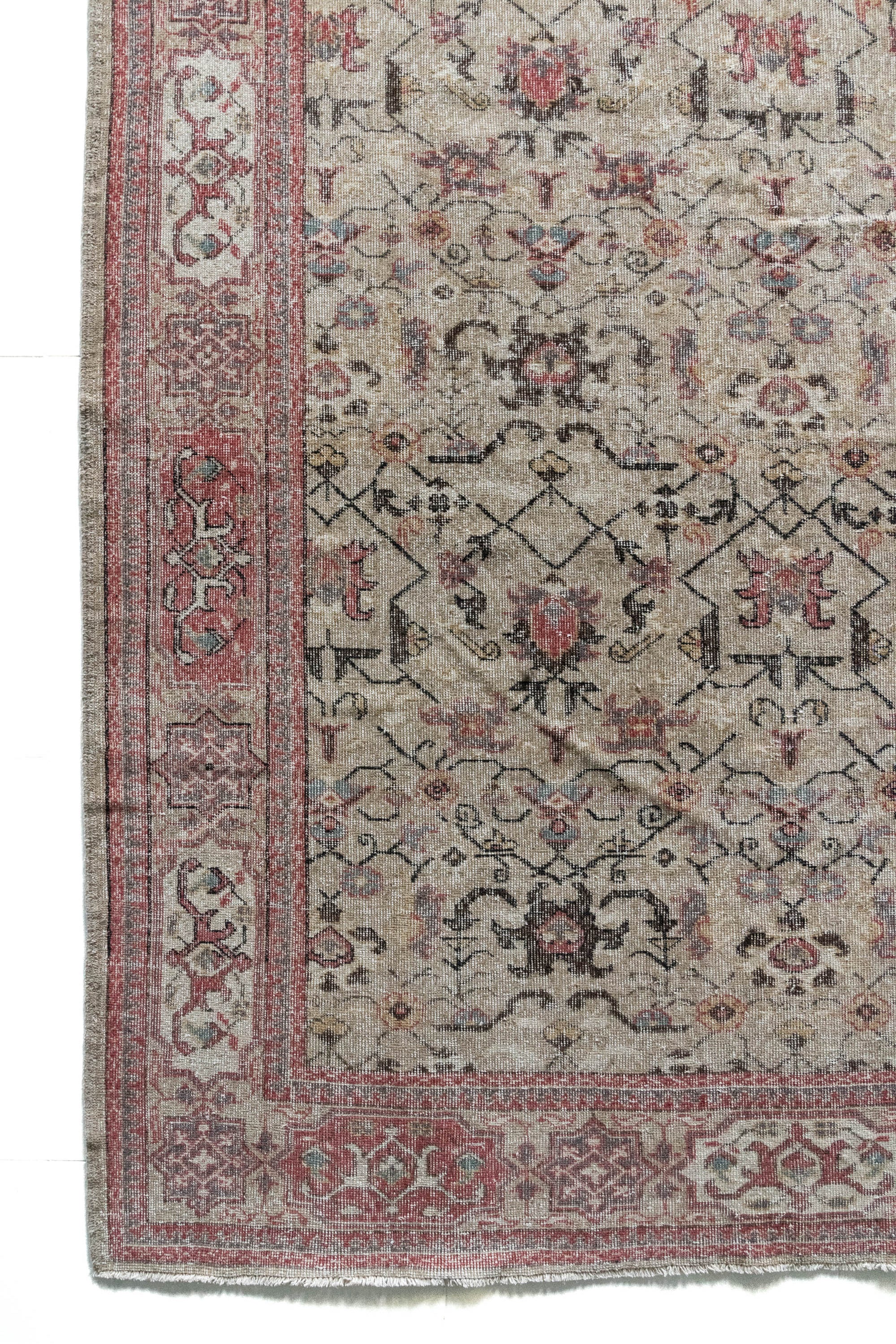 District Loom Vintage Isparta scatter rug Bitterroot