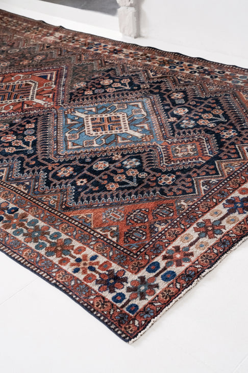 District Loom Vintage Bakhtiari Scatter Rug Bonner