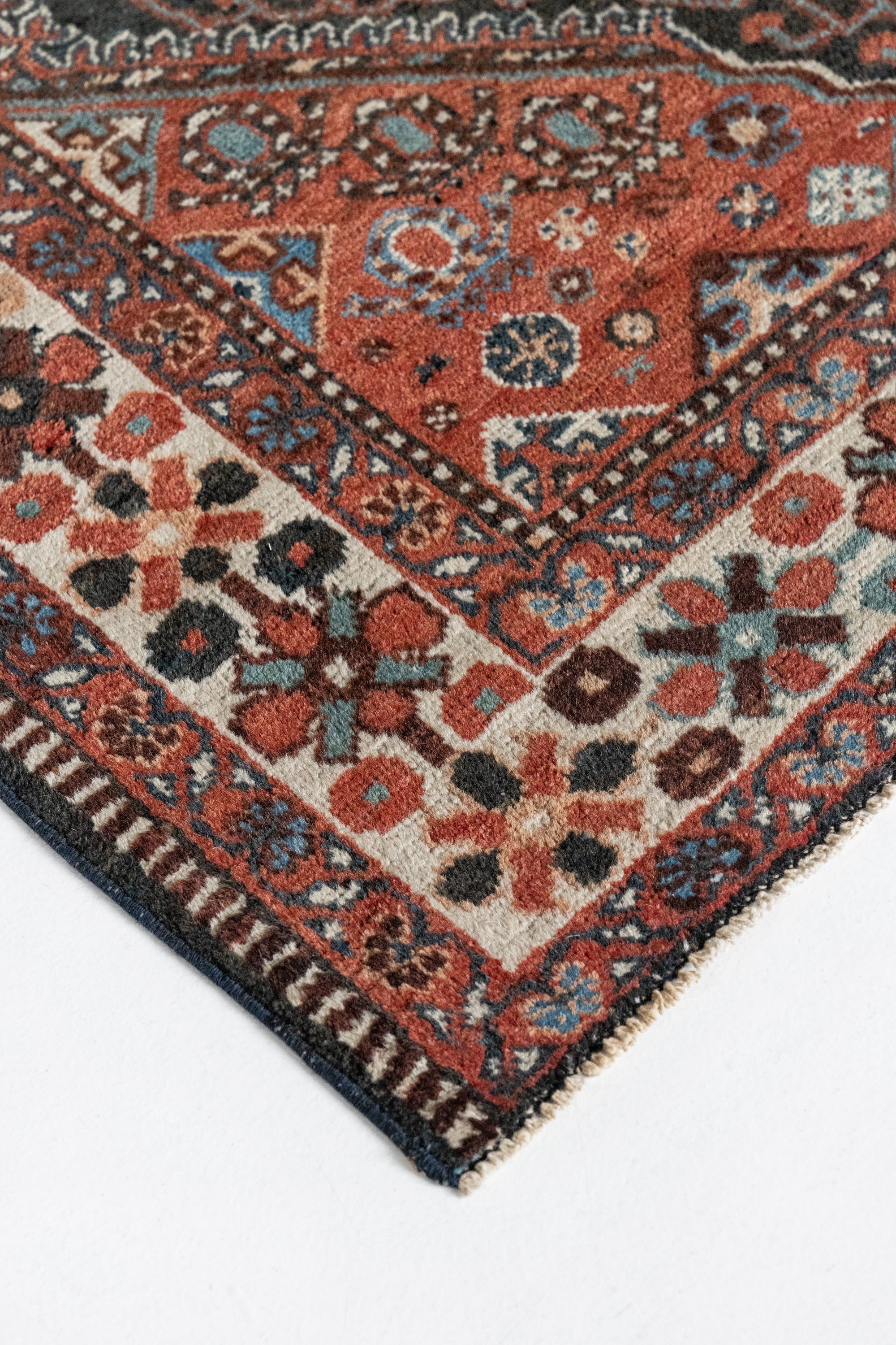 District Loom Vintage Bakhtiari Scatter Rug Bonner