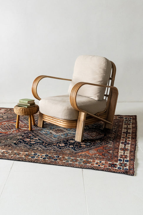 District Loom Vintage Bakhtiari Scatter Rug Bonner