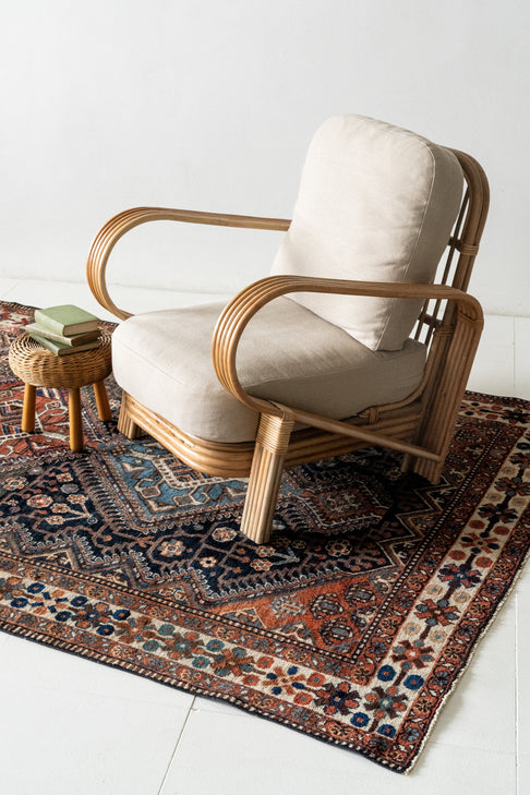 District Loom Vintage Bakhtiari Scatter Rug Bonner